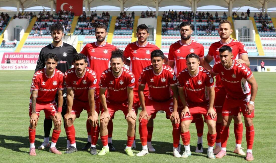 TFF 2. Lig Kırmızı Grup’ta mücadele eden 68 Aksarayspor, 7.