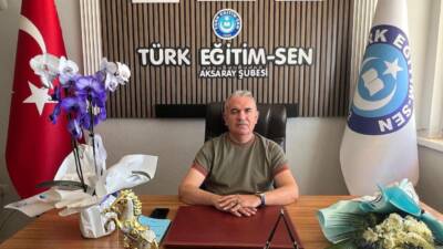Türk Eğitim -Sen ve Kamu-Sen Aksaray Başkanı Ali Toprak, 12