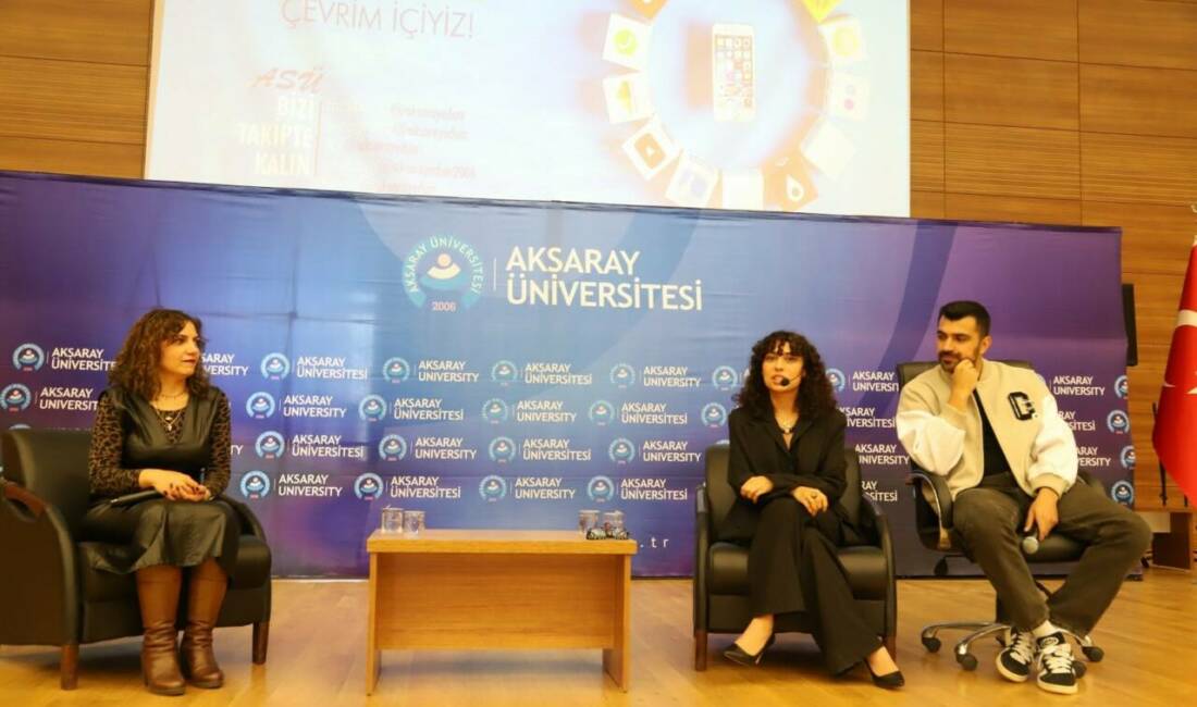 Aksaray Üniversitesi’nin düzenlediği  “Bir Perde, Bin Hikâye” konulu söyleşide BKM