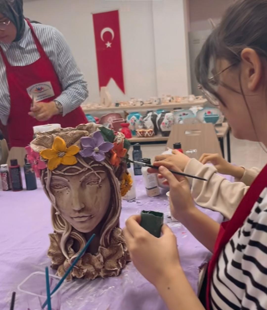 Aksaray Gençlik Merkezi, gençlere farklı alanlarda eğitim ve sosyal faaliyet