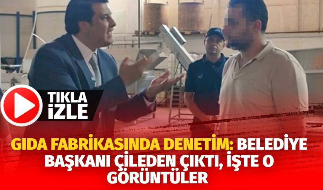 Gaziantep'te yaşanan olayda bir gıda fabrikasına yönelik Şehitkamil Belediyesi tarafından
