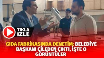 Gaziantep'te yaşanan olayda bir gıda fabrikasına yönelik Şehitkamil Belediyesi tarafından