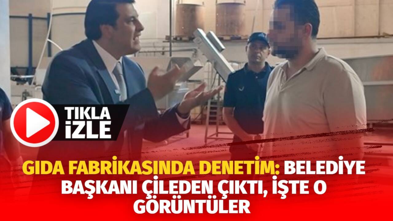 Gaziantep'te yaşanan olayda bir gıda fabrikasına yönelik Şehitkamil Belediyesi tarafından