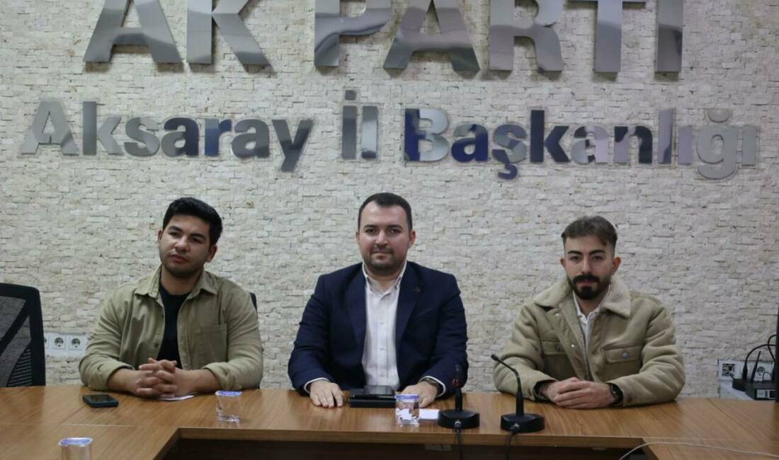 AK Parti Aksaray İl Gençlik Kolları, İl Başkanı Hızır Oğuz