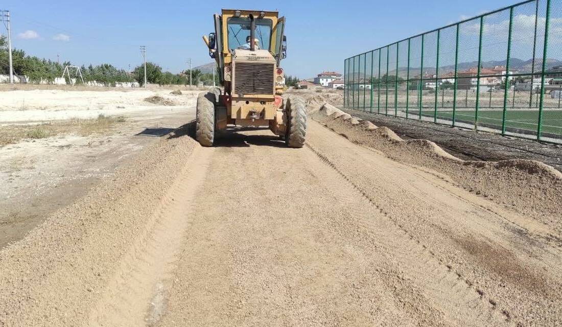 Gülağaç Belediyesi, İstiklal Mahallesi TOKİ ve Spor Salonu çevresinde yol