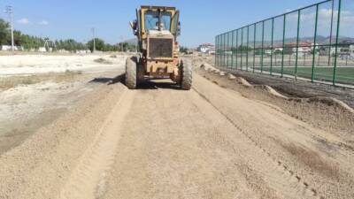 Gülağaç Belediyesi, İstiklal Mahallesi TOKİ ve Spor Salonu çevresinde yol