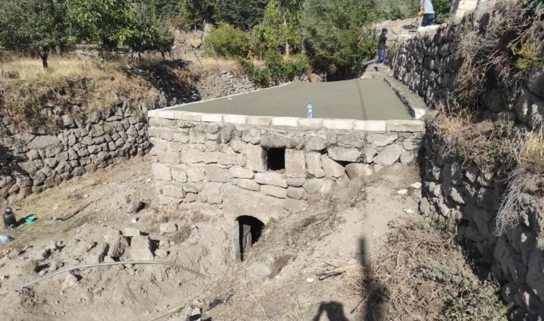 Güzelyurt Belediyesi, ilçenin tarihi mirasına sahip çıkmaya devam ediyor. Aşağı