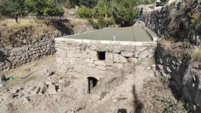 Güzelyurt Belediyesi, ilçenin tarihi mirasına sahip çıkmaya devam ediyor. Aşağı