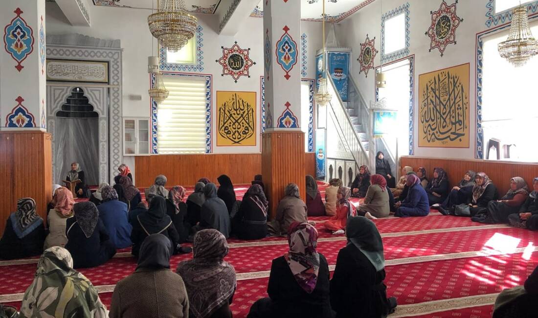 Sultanhanı İlçe Müftülüğü tarafından Bekirağa Camii’nde kadınlara yönelik anlamlı bir