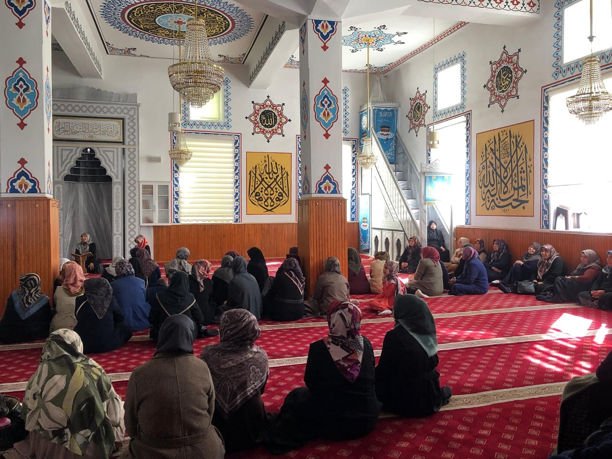 Sultanhanı İlçe Müftülüğü tarafından Bekirağa Camii’nde kadınlara yönelik anlamlı bir