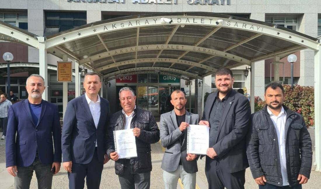 İYİ Parti Güzelyurt İlçe Başkanı Nazmi Özeş ve İYİ Parti