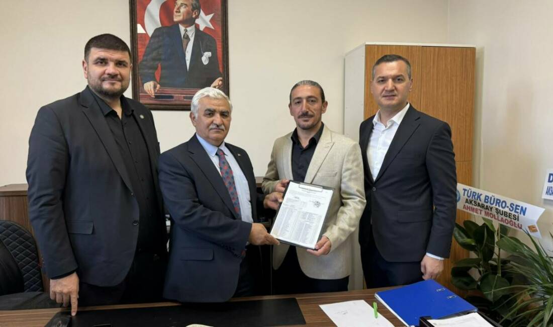 Aksaray’da İYİ Parti Merkez İlçe Başkanlığına seçilen Melikşah Yıldız, düzenlenen