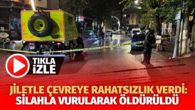 Kocaeli'nin İzmit ilçesinde yaşanan olayda jiletle esnafa ve vatandaşlara rahatsızlık