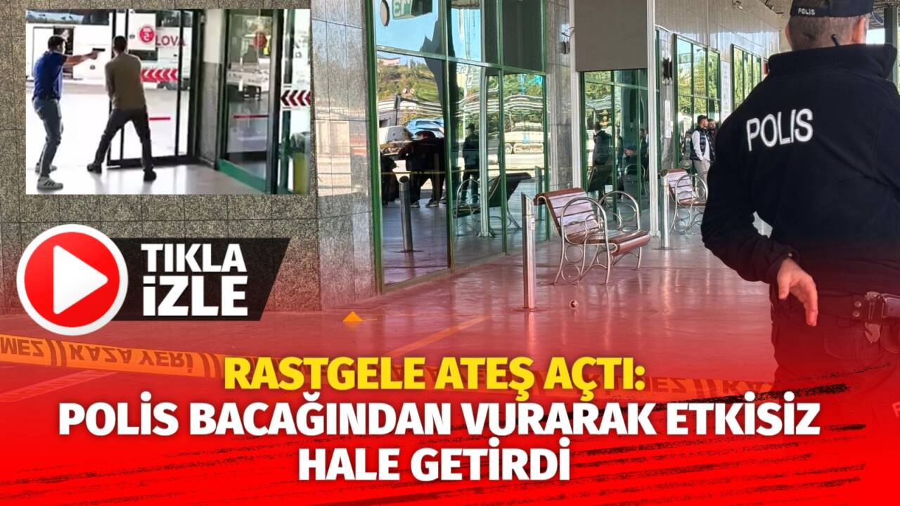 Kocaeli'de uzman çavuş, beylik tabancasıyla otogarda etrafa rastgele ateş açtı.