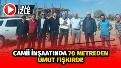 Aksaray’ın Ortaköy ilçesinde yürütülen sondaj çalışmalarında, 70 metre derinlikte granitten