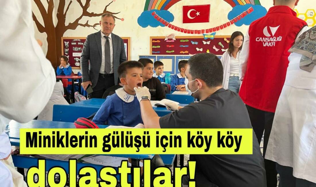 Aksaray Üniversitesi öncülüğünde Sultanhanı’na bağlı iki köy okulunda 120 öğrenciye
