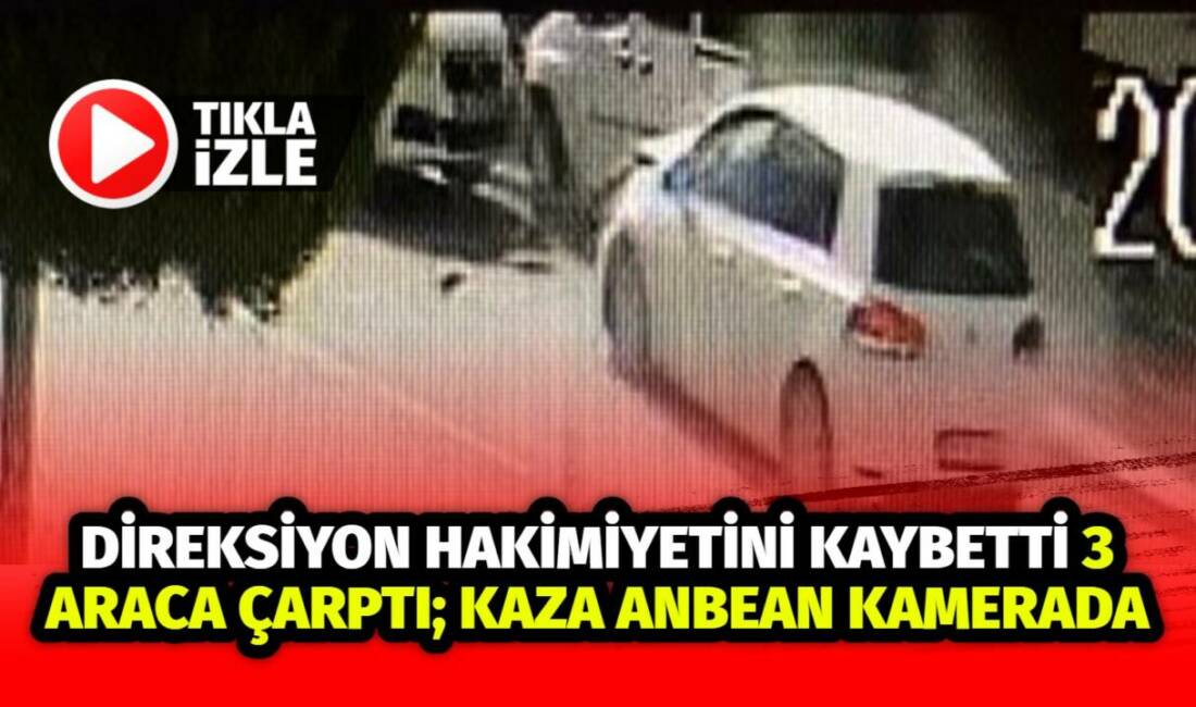 Aksaray’da bir sürücü direksiyon hakimiyetini kaybedince, üç günlük sıfır araca