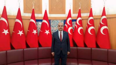 Milliyetçi Hareket Partisi Aksaray İl Başkanı Burhanettin Karataş, 29 Ekim