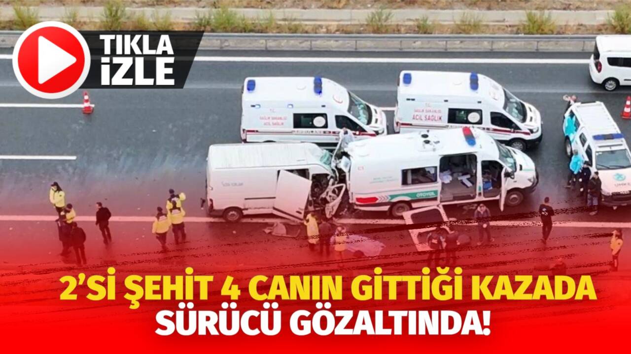 Aksaray’da 2’si jandarma personeli olmak üzere 4 kişinin yaşamını yitirdiği