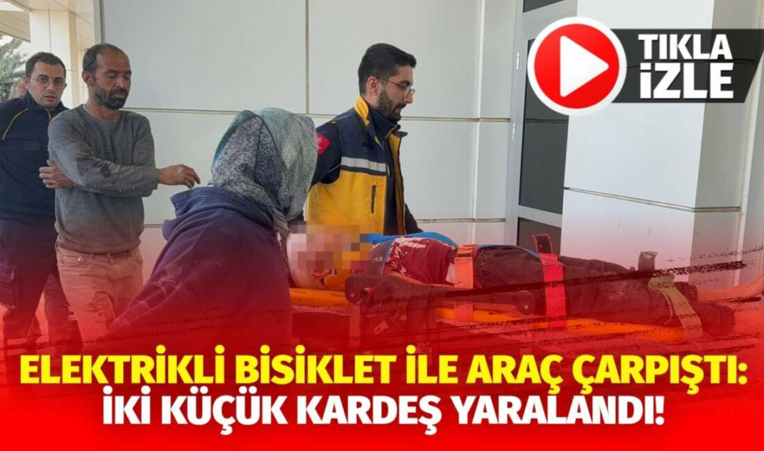 Aksaray’ın Sultanhanı ilçesinde meydana gelen kazada, elektrikli bisiklet ile bir