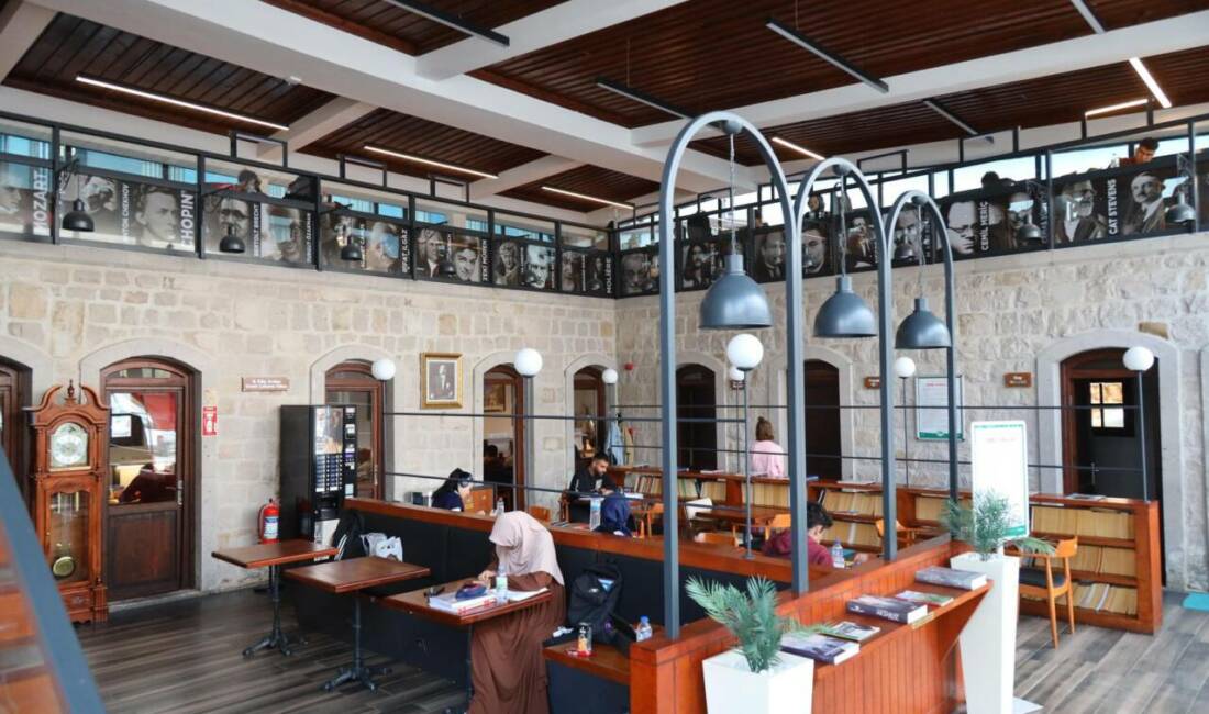 Aksaray Belediyesi, okuma alışkanlığını teşvik etmek ve gençlere sessiz, huzurlu