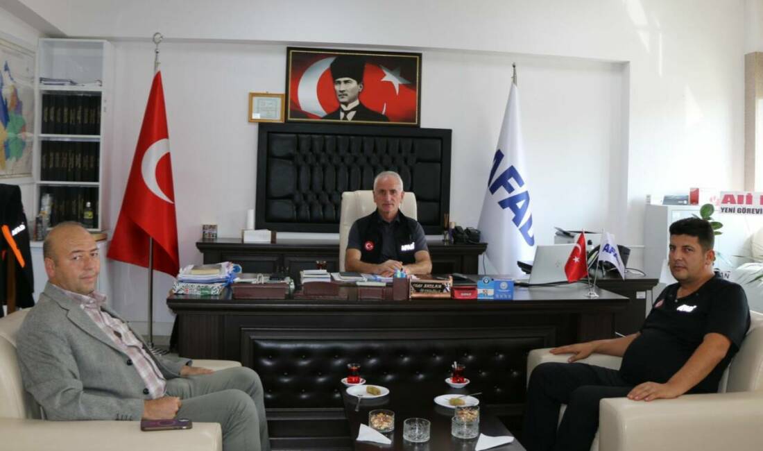 Kızılay Aksaray Şube Başkanı Fırat Oruç, İl Afet ve Acil