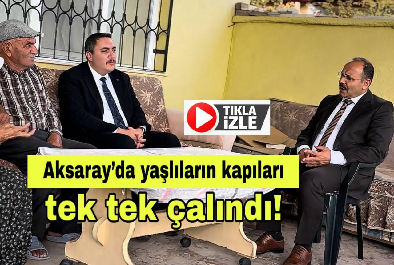 Vali talimatıyla kurum müdürleri yaşlıları ziyaret ederek hem sohbet etti