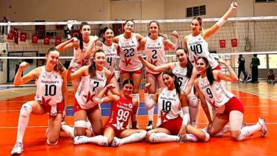 Türkiye Voleybol Federasyonu Kadınlar 1. Lig B Grubu’nda mücadele eden