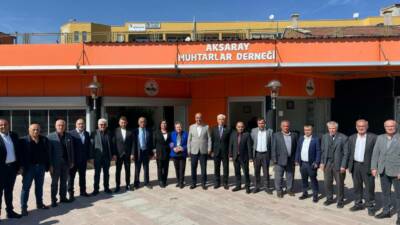 19 Ekim Muhtarlar Günü münasebetiyle Aksaray’da anlamlı bir ziyaret gerçekleştirildi.