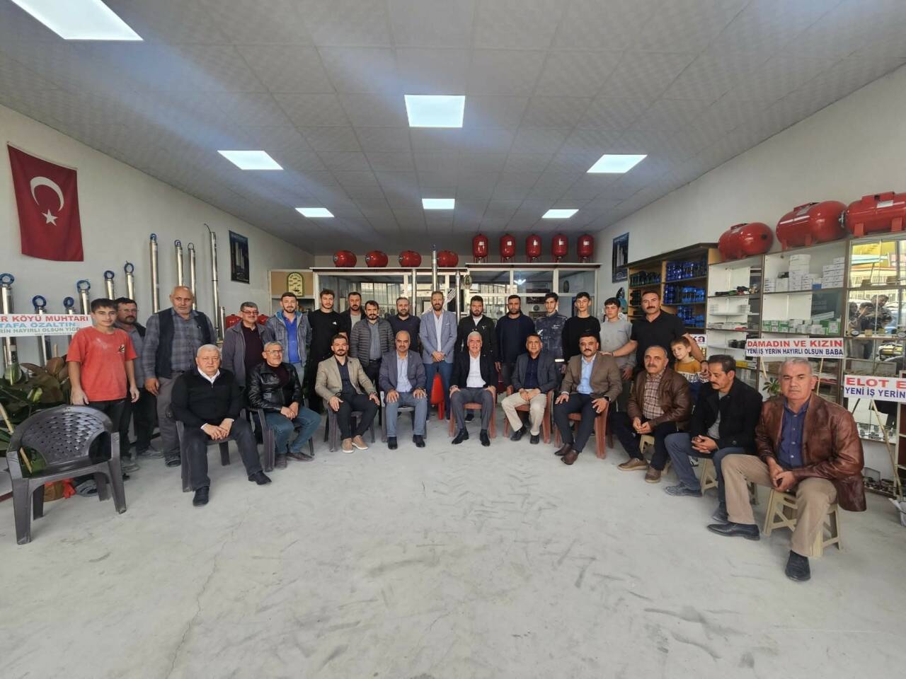 MHP Aksaray İl Başkanlığı “Hayırlı Günler Komşum” ziyaretleri kapsamında Eskil