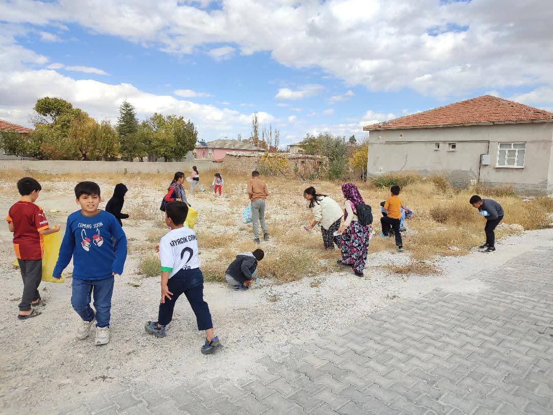 Aksaray’ın Eşmekaya Beldesi'nde çevre bilincini artırmak amacıyla önemli bir çalışmaya