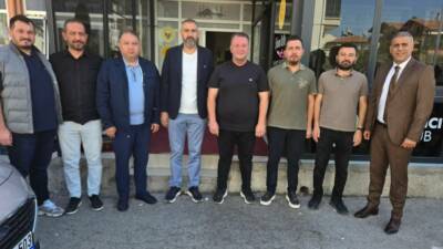 MÜSİAD Aksaray Şubesi Başkanı Av. Sefa Göktaş ve yönetimi, üye
