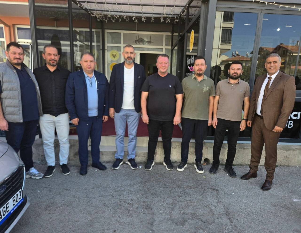 MÜSİAD Aksaray Şubesi Başkanı Av. Sefa Göktaş ve yönetimi, üye