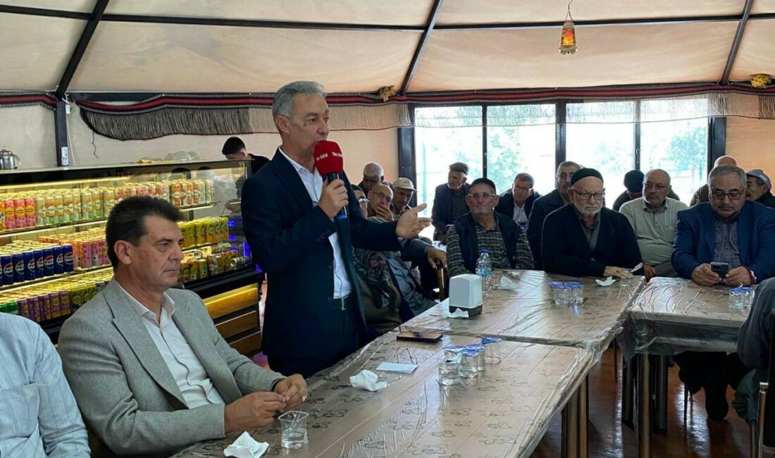 Eskil Belediye Başkanı Mustafa Zavlak, Eskil Tuz Gölü Oba Çadırlarında