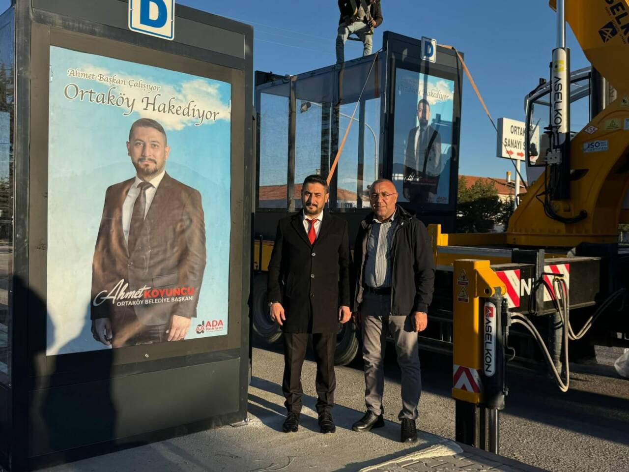 Ortaköy Belediyesi, vatandaşların konforu için Hastane Kavşağı, Balcı Mahallesi ve