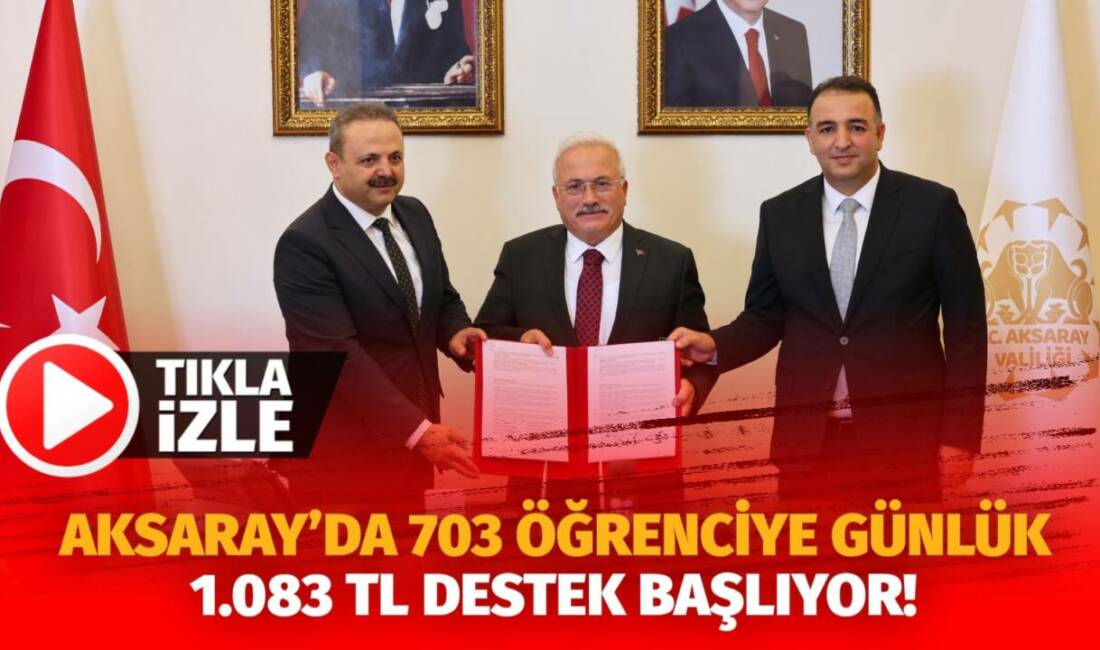 İŞKUR Gençlik Programı kapsamında Aksaray Üniversitesi öğrencilerine 79 milyon TL