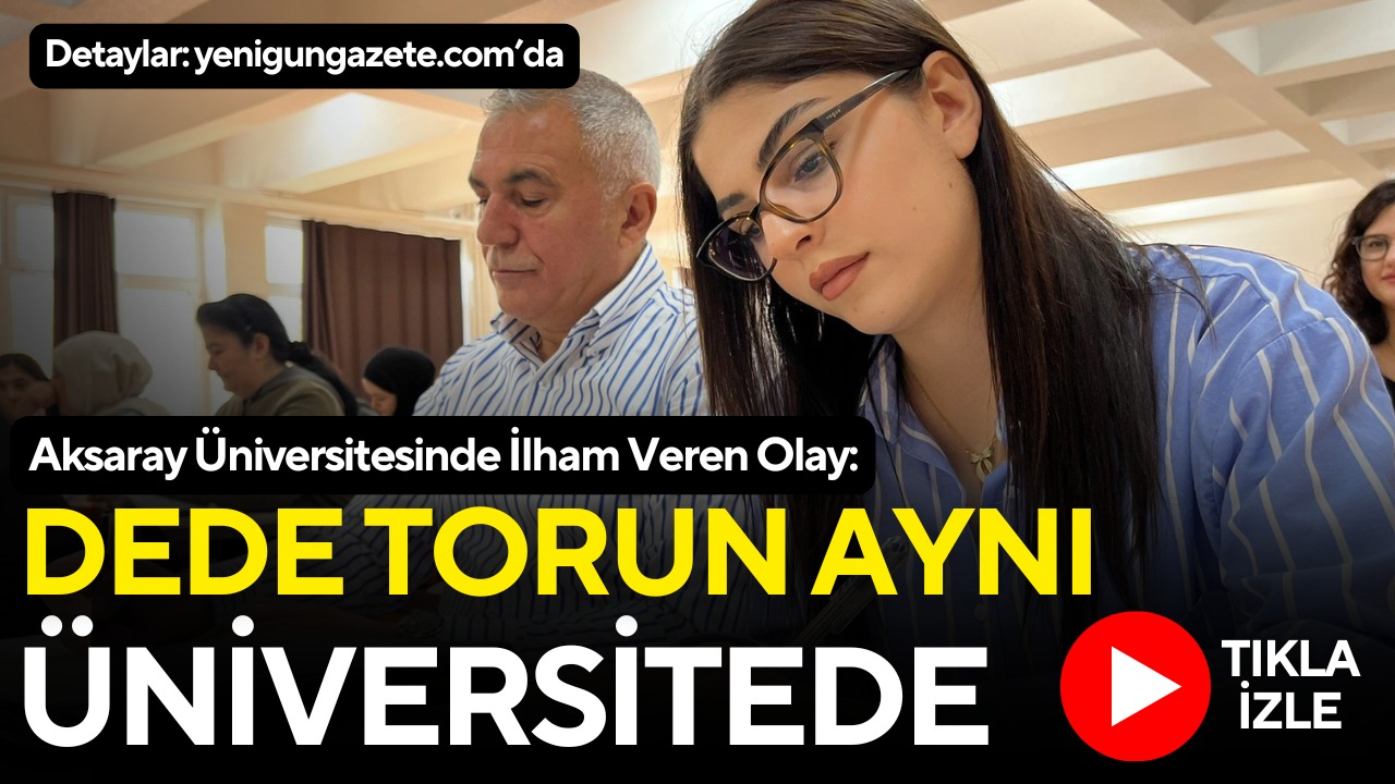 Aksaray Üniversitesi, ilham verici bir eğitim hikâyesine ev sahipliği yapıyor.