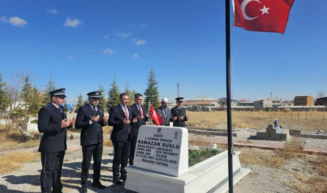 Sultanhanı Kaymakamı Bilal Göksun, Belediye Başkanı Fahri Solak ve kurum