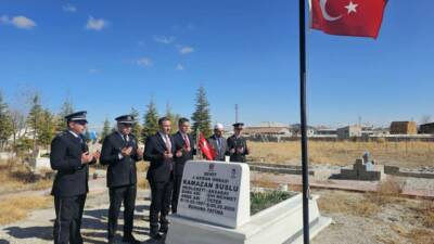Sultanhanı Kaymakamı Bilal Göksun, Belediye Başkanı Fahri Solak ve kurum