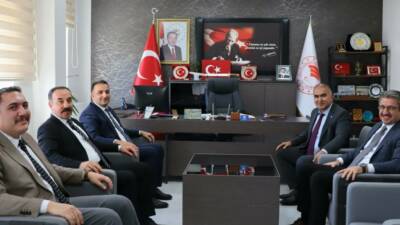 Aksaray’da kurum müdürleri önemli bir ziyaret gerçekleştirdi. Aksaray İl Sağlık
