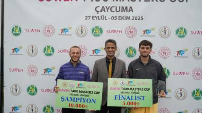 Çaycuma Turnuvası finalinde iki kardeş karşılaştı. Muzaffer Karakaya şampiyon olurken,