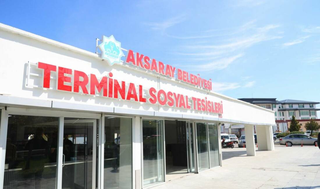 Aksaray Belediyesi, şehirler arası otobüs terminalinin içerisinde sürdürdüğü yeni Sosyal