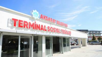 Aksaray Belediyesi, şehirler arası otobüs terminalinin içerisinde sürdürdüğü yeni Sosyal