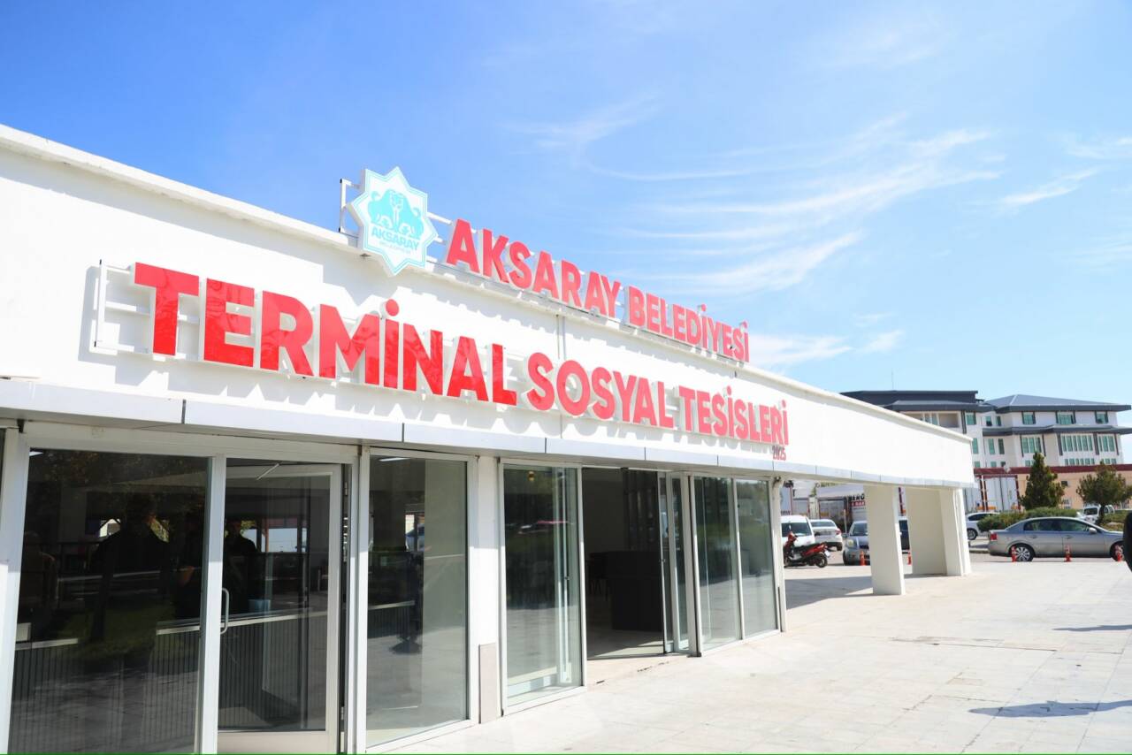 Aksaray Belediyesi, şehirler arası otobüs terminalinin içerisinde sürdürdüğü yeni Sosyal
