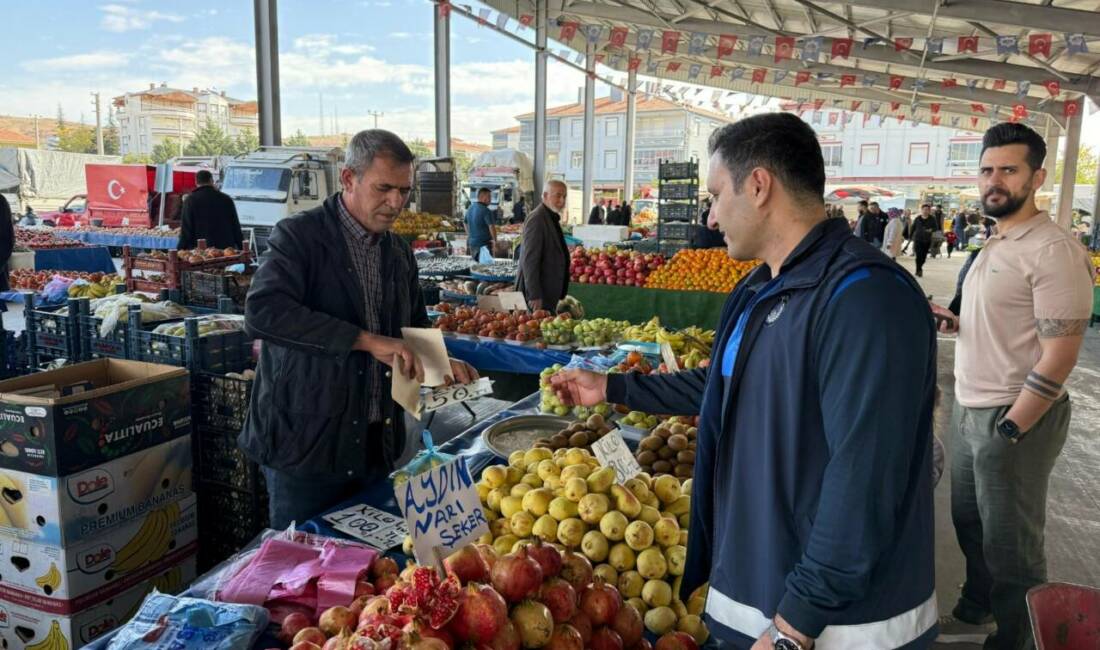 Aksaray Belediyesi Zabıta Müdürlüğü ekipleri tarafından şehir genelinde kurulan semt