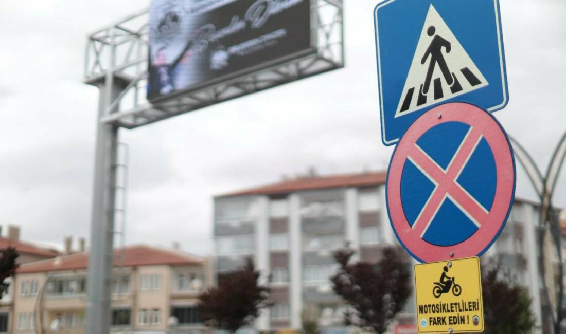 Aksaray Belediyesi, kent genelinde motosiklet sürücülerine yönelik farkındalık oluşturmak amacıyla