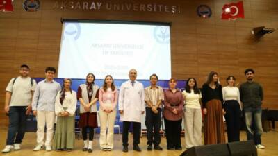 Aksaray Üniversitesi (ASÜ) Tıp Fakültesi’nin birinci sınıf öğrencilerine yönelik Beyaz