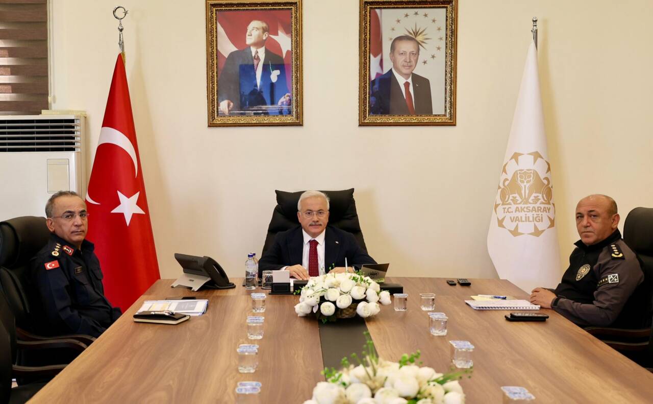 İçişleri Bakanı Ali Yerlikaya’nın başkanlığında ülke genelinde güvenlik ve asayiş