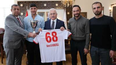 Aksaray Valisi Mehmet Ali Kumbuzoğlu, İşitme Engelliler Futbol 2. Ligi’nde