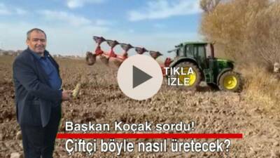 Mazot fiyatlarının hızla yükselmesi, kuraklıkla mücadele eden Aksaraylı üreticiyi ciddi